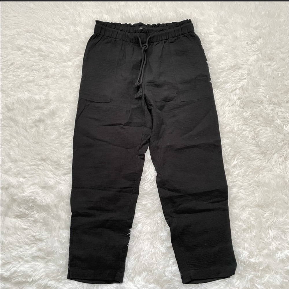 Madewell Beach Cover-Up Track Trousers Black